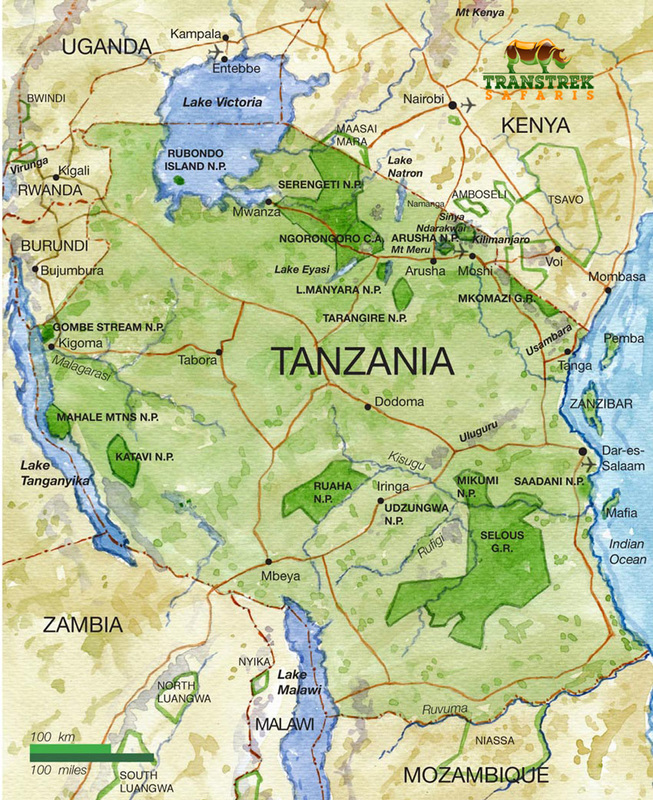 Travel info for Tanzania - Transtrek Safaris